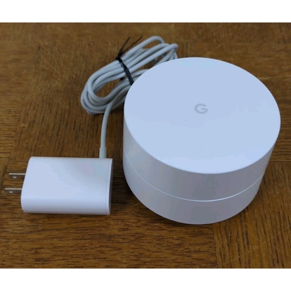 (Google Wifi Mesh Router NLS-1304-25 AC1200 Whole Home Wi-Fi System Point Puck